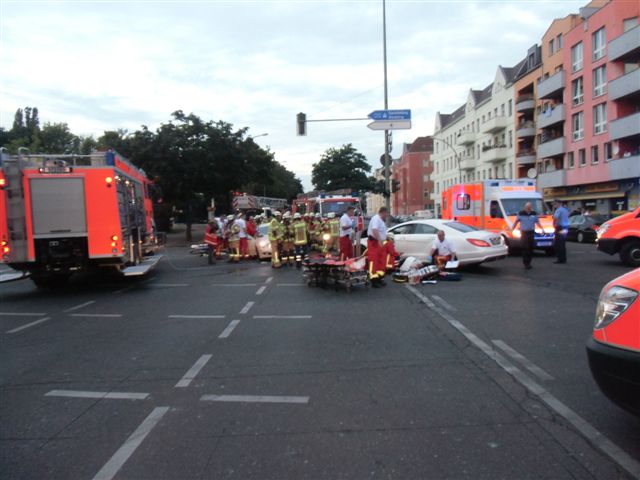 Einsatzstelle Kreuzung