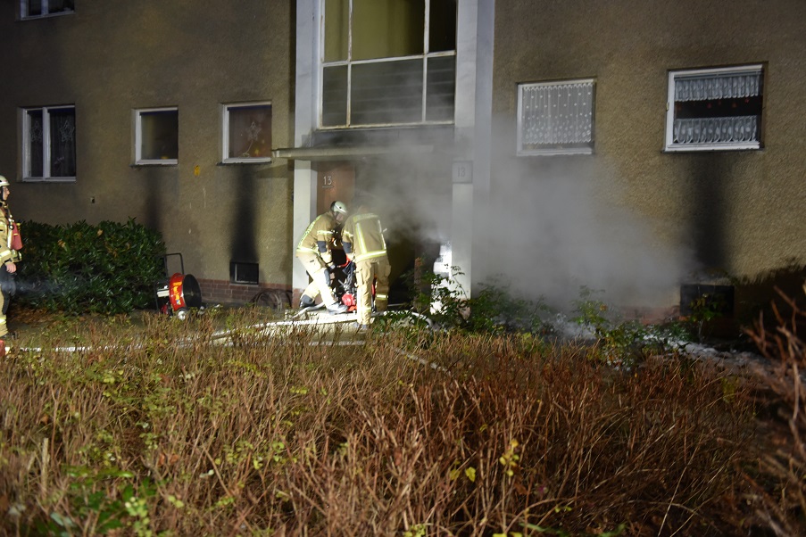 Ausleuchtung der Einsatzstelle