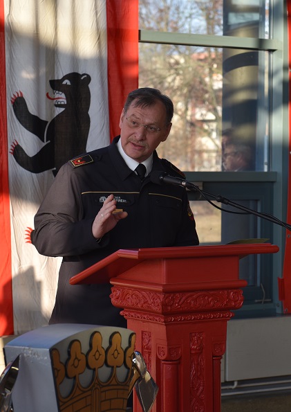 Grußwort des ständigen Vertreters des Landesbeauftragten der Freiwilligen Feuerwehr, Herrn Jörn Müller