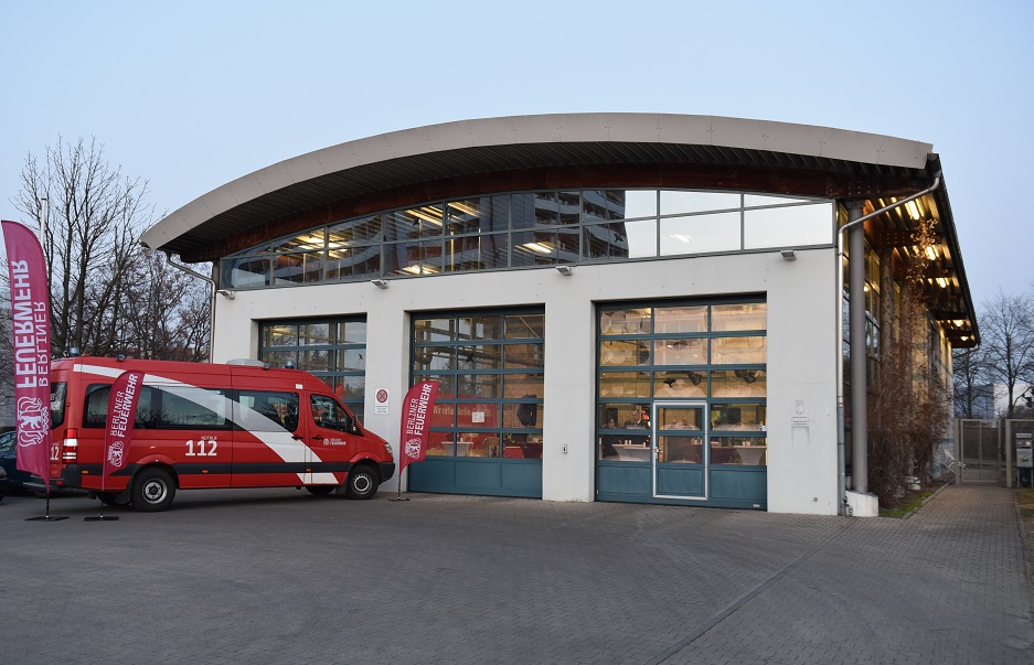 Die neue FF Charlottenburg-Nord ist auf der Rettungswache Siemensstadt untergebracht