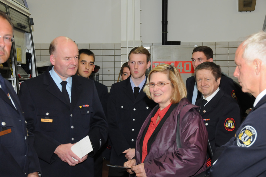 Bezirksbürgermeisterin besucht Freiwillige Feuerwehr