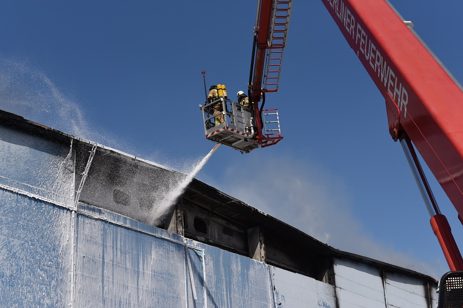 Brandbekämpfung über TM 50