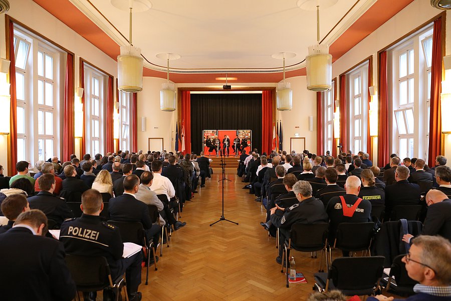 Blick in den großen Saal