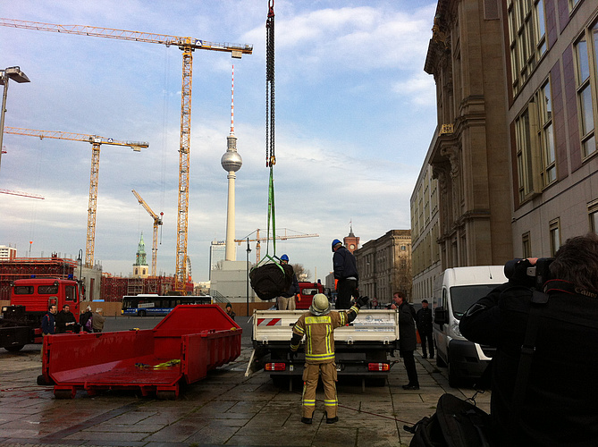 Vorbereitung von Bergungsmaßnahmen