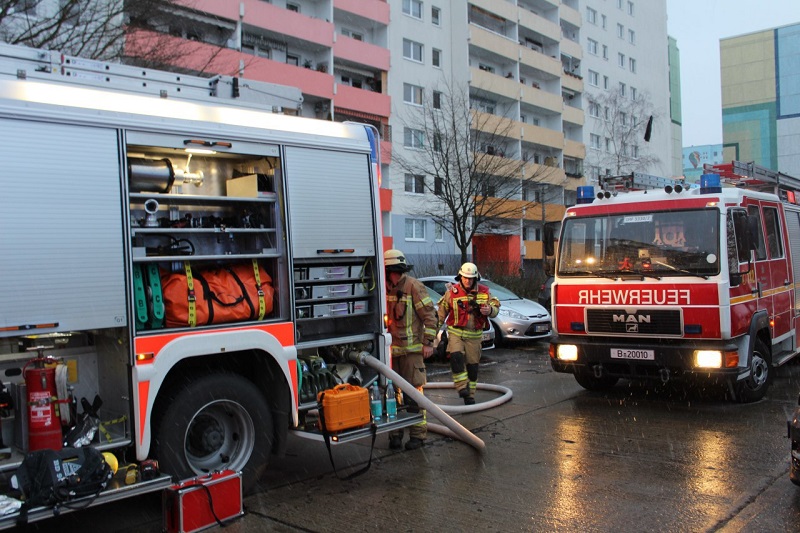 Arbeit im Einsatzleitwagen