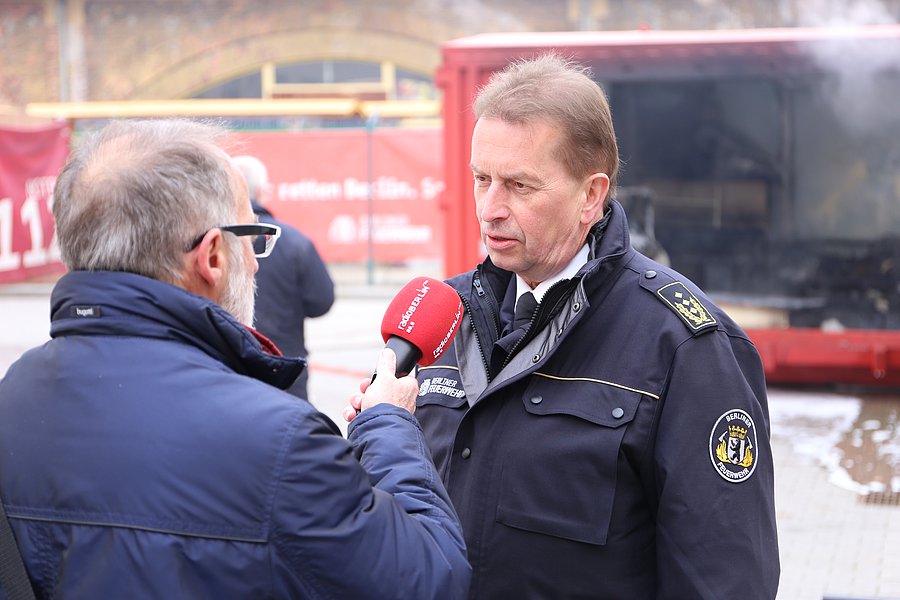 Landesbranddirektor Gräfling im Interview
