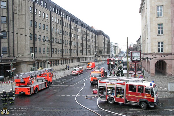 Einsatzstelle Invalidenstraße