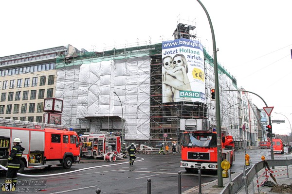 Einsatzstelle Invalidenstraße