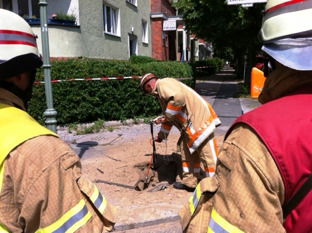 Messungen nach Gas