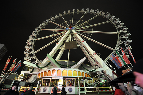 Strom aus am Riesenrad