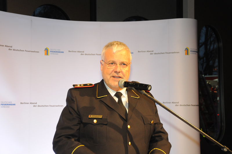 Präsident des DFV Hans -Peter Kröger