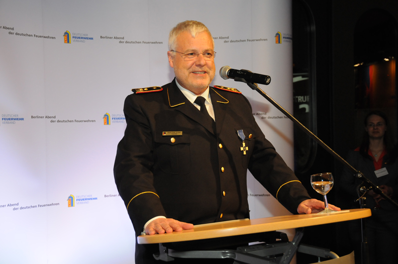 Präsident des DFV Hans -Peter Kröger