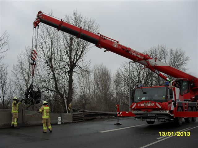 Einsatz Kranwagen