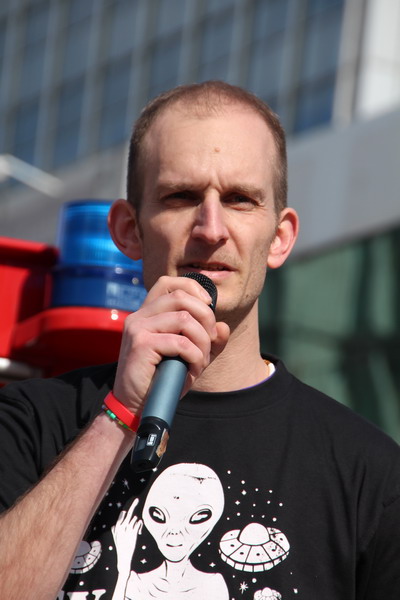 Organisator Martin Teucher