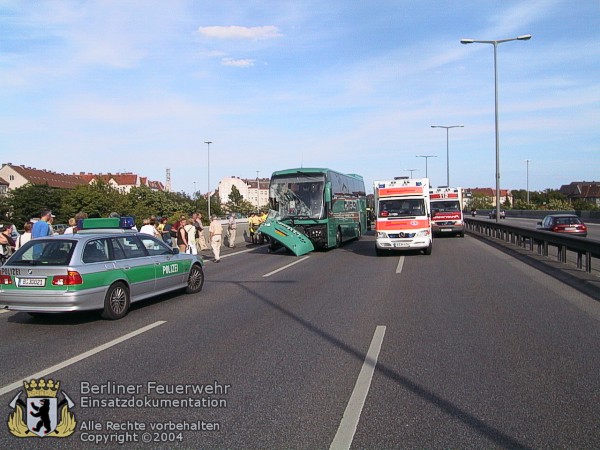 Einsatzstelle Autobahn