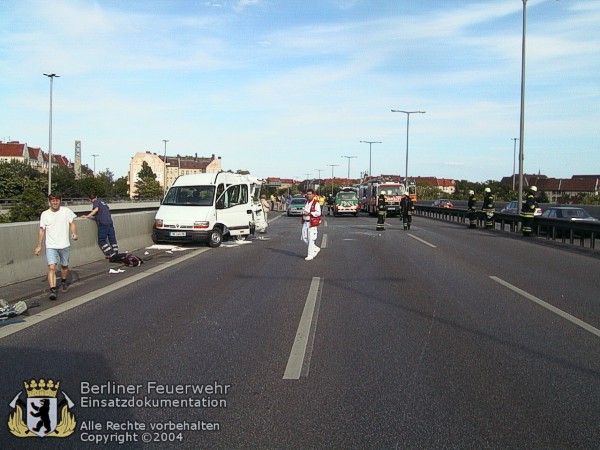 Einsatzstelle Autobahn