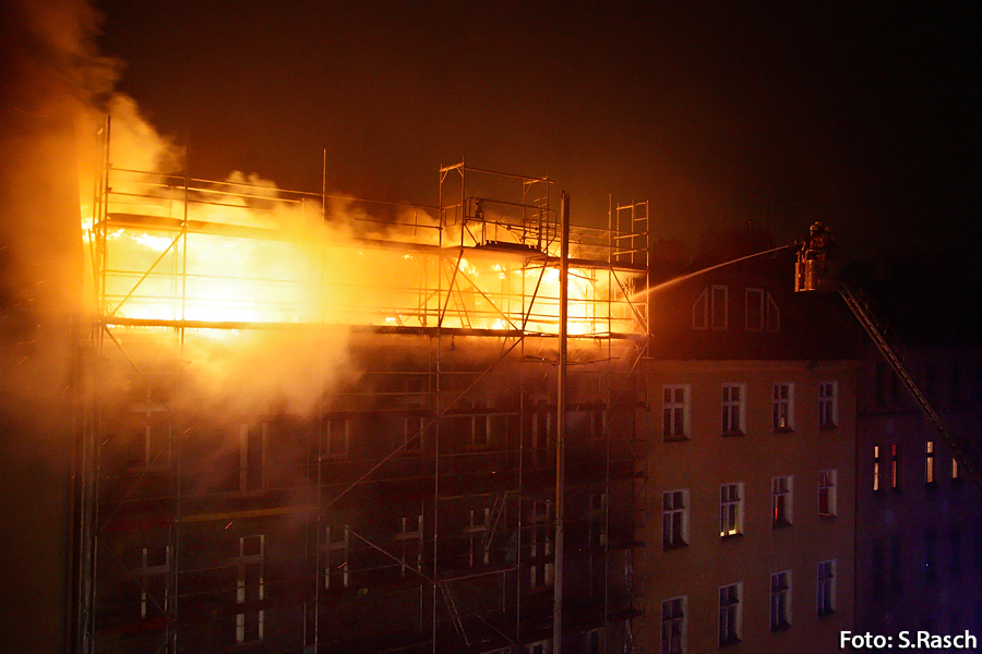 Brand Burgsdorfstraße, Wedding