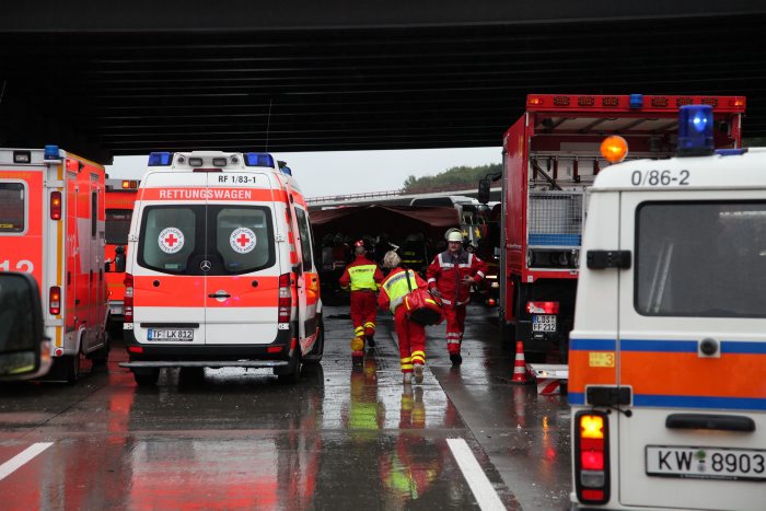 Rettungskräfte der Feuerwehr