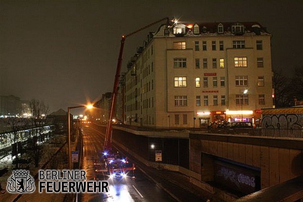 Einsatz auf der Stadtautobahn