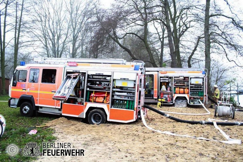 Löschwasserversorgung aus der Havel