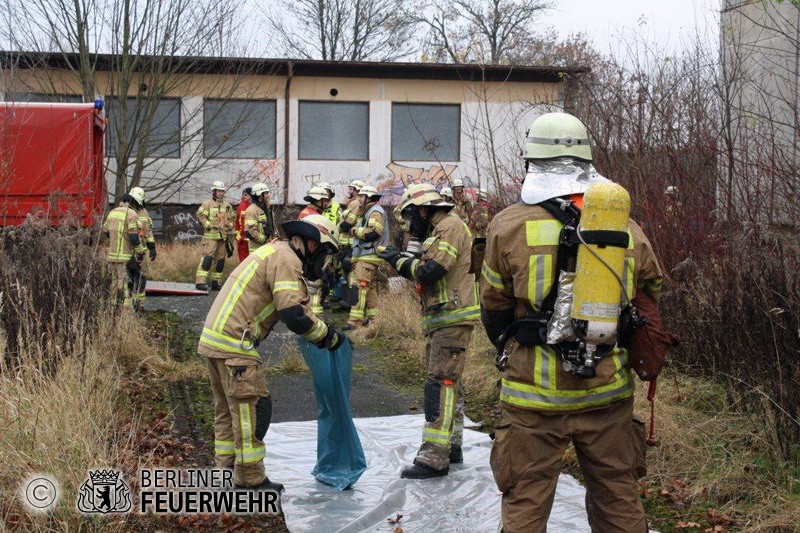 An der Einsatzstelle