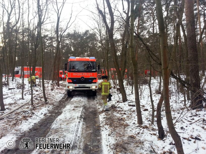 An der Einsatzstelle