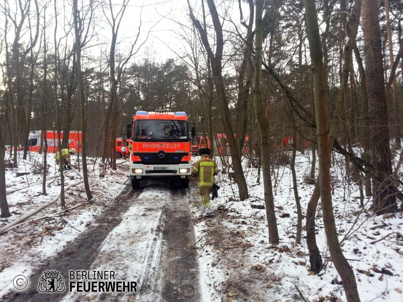 An der Einsatzstelle