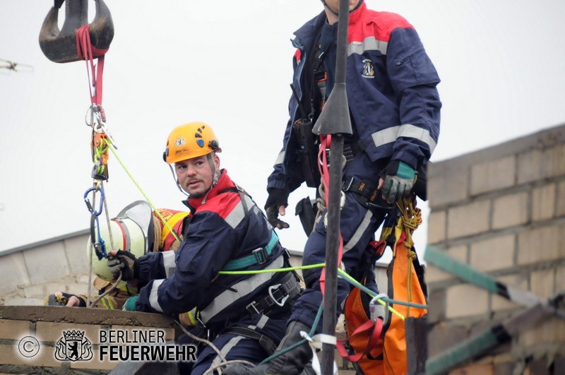 Höhenretter der Feuerwehr