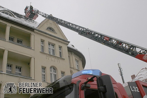 Beseitigung von gefährlichem Eis und Schnee