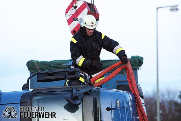 Vorbereiten zum Aufrichten