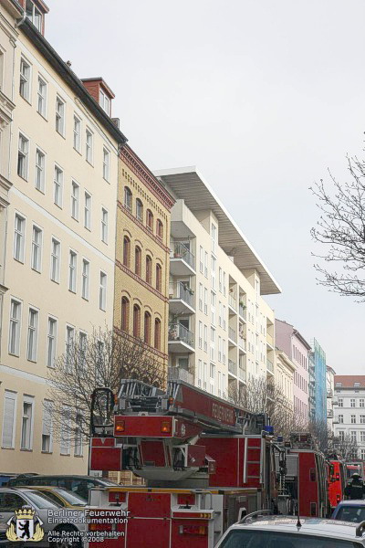 Einsatzort Rheinsberger Straße