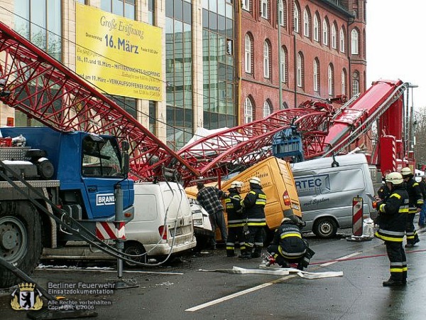 Beschädigte Fahrzeuge