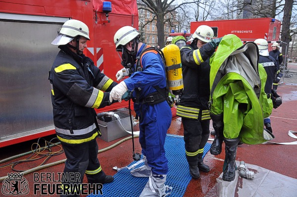 Entkleiden im sauberen Bereich