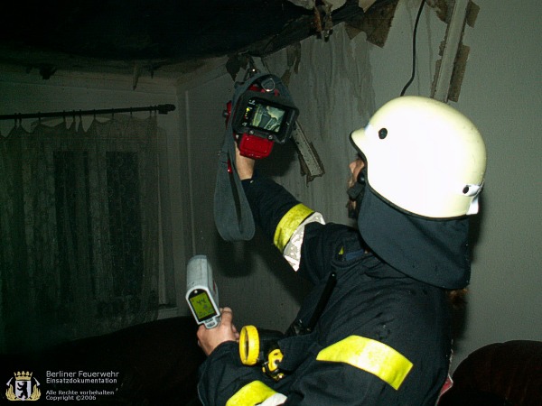 Wärmebildkamera im Einsatz