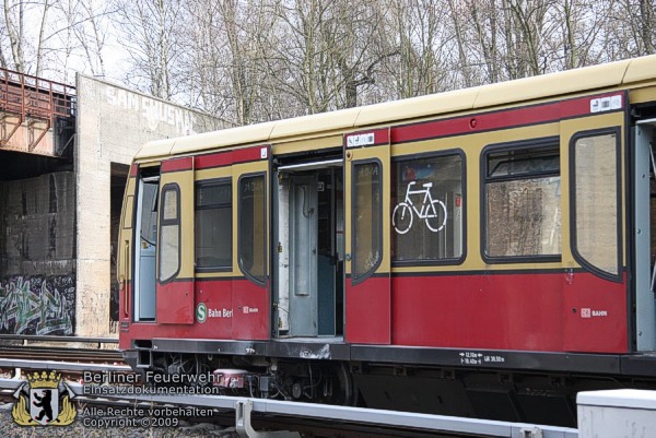 Brandschaden am Zug