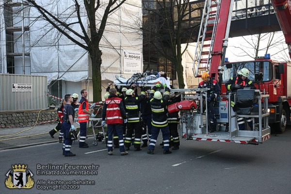 Transport zum RTW
