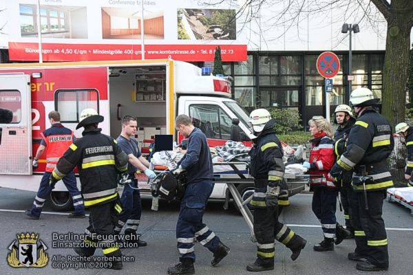 Transport zum RTW