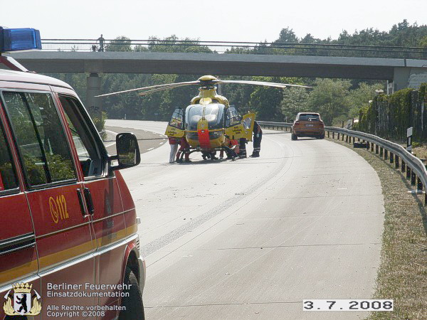 RTH auf der Autobahn