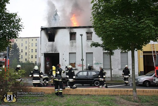 Brandhaus Straßenseite