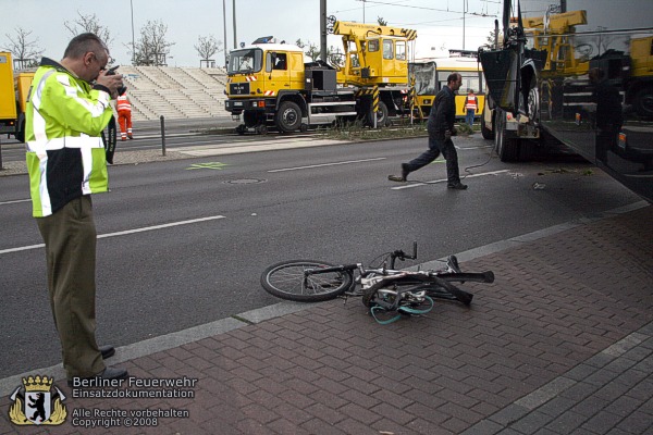 Beschädigtes Fahrrad