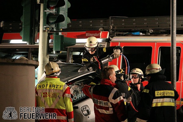 Rettung mit hydraulischem Rettungsgerät