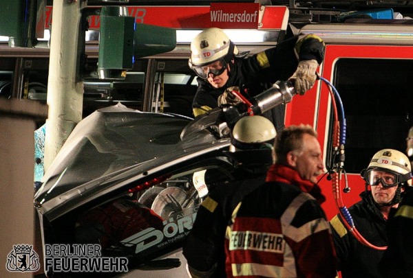 Rettung mit hydraulischem Rettungsgerät