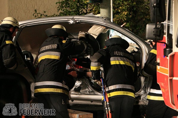 Rettung mit hydraulischem Rettungsgerät