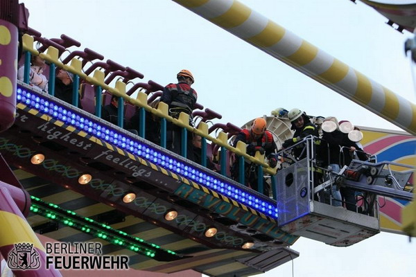 Betreuung durch Höhenrettungsdienst