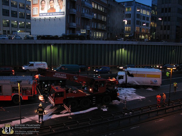 Fahrzeug ist aufgerichtet