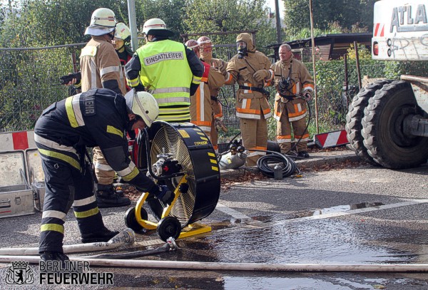 Wasserlüfter der Feuerwehr