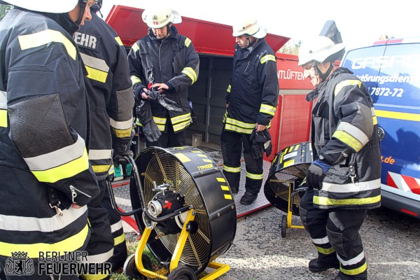 Wasserlüfter der Feuerwehr