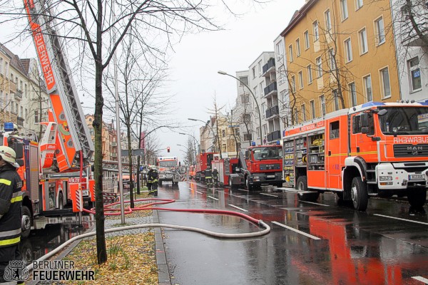 Fahrzeuge an der Einsatzstelle