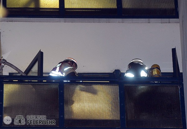 An der Einsatzstelle