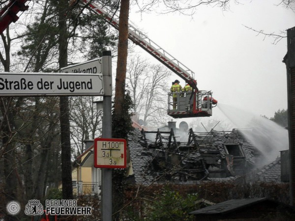 Teleskopmast im Einsatz